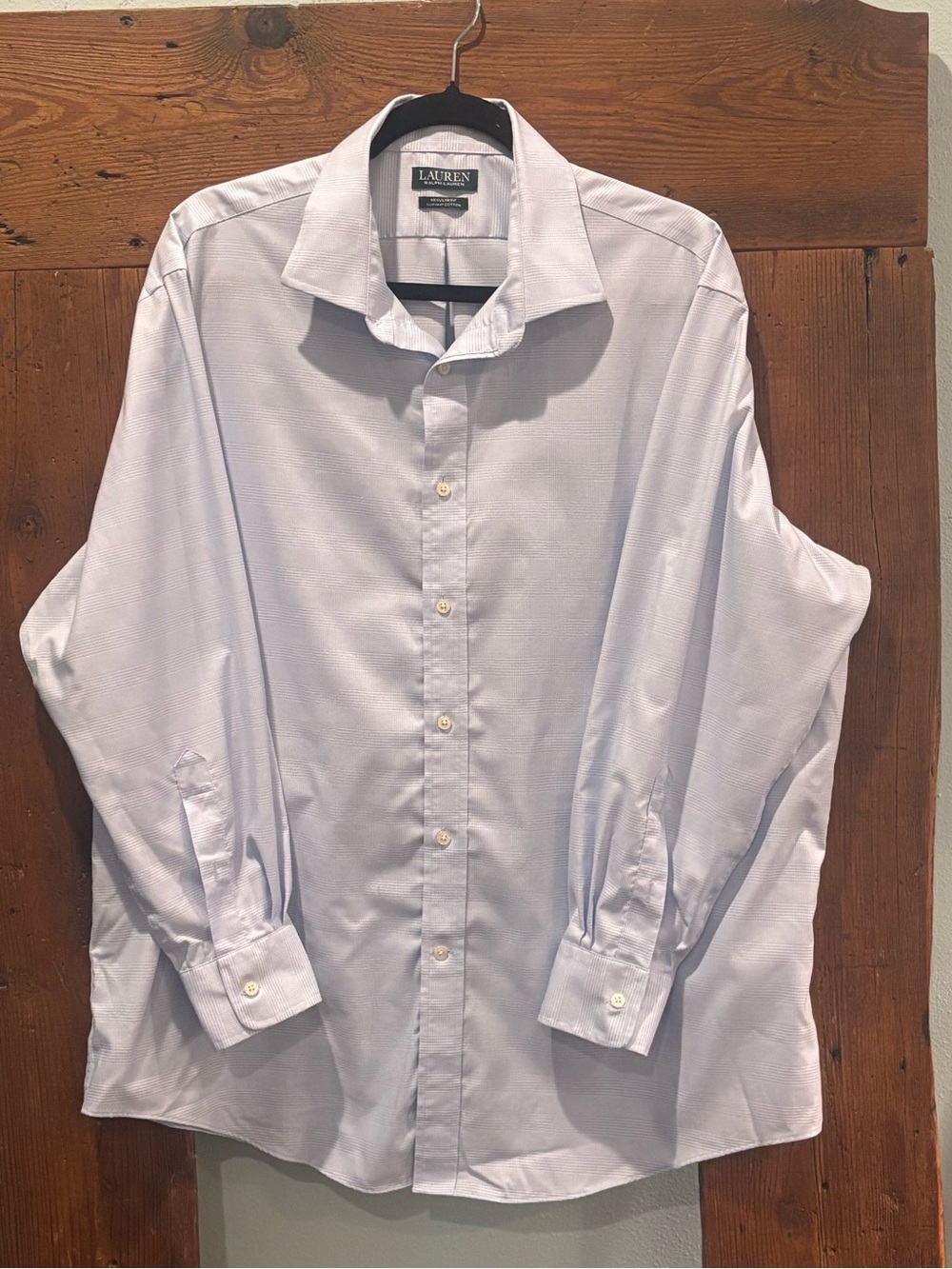 Classic Lauren by Ralph Lauren Light Blue Dress Shirt - Tailored Button-Down